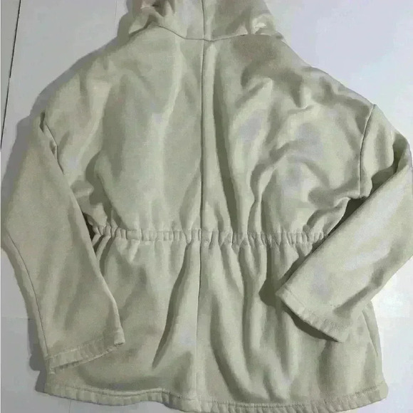 Fabletics Sage Coat with Shawl Collar-Ivory - Picture 3 of 5